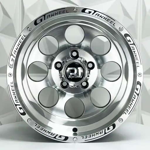 [151526] RIN 15X10 5-114.3 R1 SPORT 8007 BLACK MACHINE FACE MACHINE LIP ET-44 CB73.1