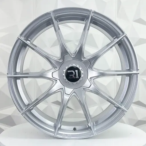 [188553] RIN 18X8 5-100 R1 SPORT SWOH04-10 SILVER ET38 CB73.1