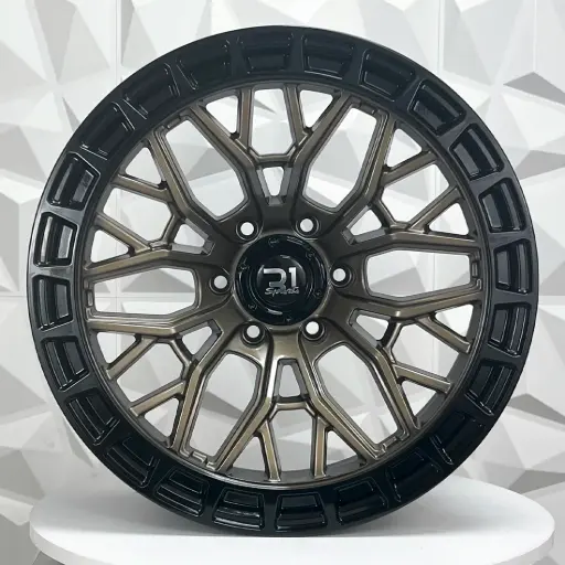 [204533] RIN 20X9 6-139.7 R1 SPORT QC2042 BRONZE+BLACK LIP ET0 CB106.1