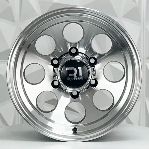 [156770] RIN 15X8 5-127 R1 SPORT 1072 BLACK MACHINE FACE MACHINE LIP ET-15 CB83