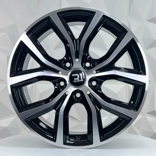 [174801] RIN 17X7.5 5-120 R1 SPORT FE129 BLACK MACHINE FACE ET35 CB74.1