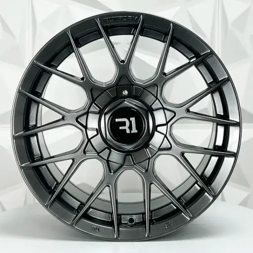[184554F] RIN 18X8.5 5-100/113 R1 SPORT QC1211 HYPER BLACK ET30 CB73.1