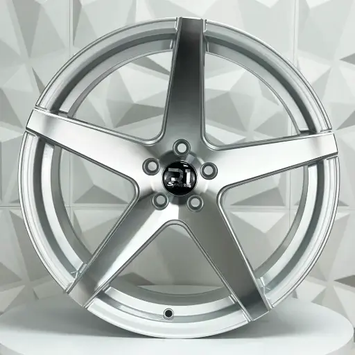 [186556F] RIN 18X8.5 5-113 R1 SPORT 204 SILVER MACHINE FACE ET15 CB73.1