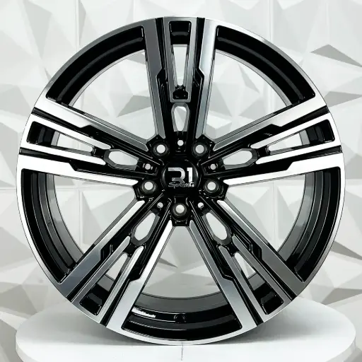 [FF208557F] RIN 20X8.5 5-120 R1 SPORT H3078F BLACK MACHINE FACE ET25 CB72.6