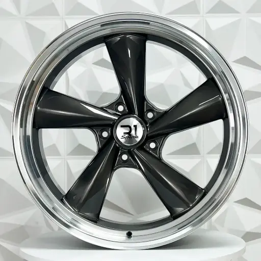 [225506FD] RIN 22X9 5-139.7 R1 SPORT SP669R MAG GREY MACHINE LIP ET15 CB87.1